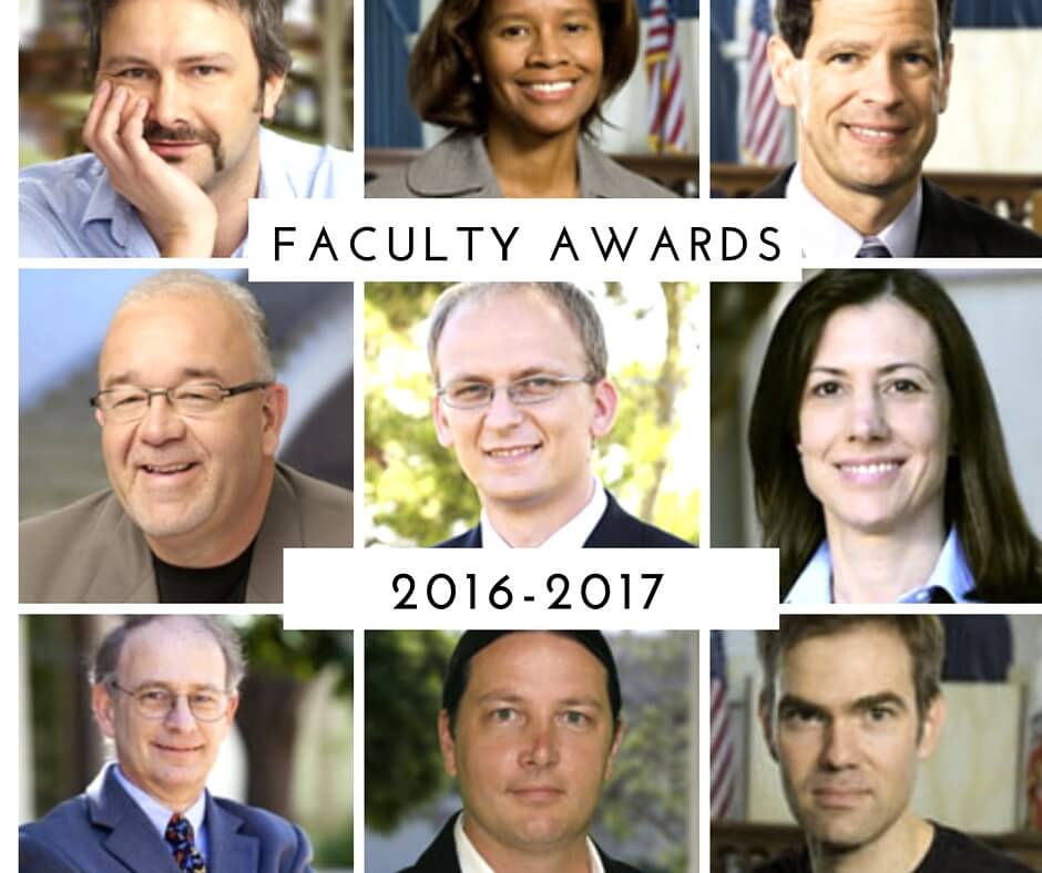 2016-17 Faculty Honors